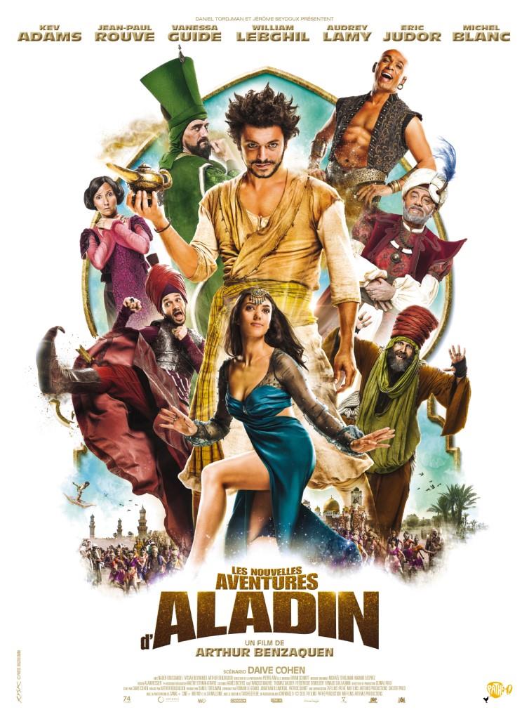Affiche du film Les nouvelles aventures d’Aladin