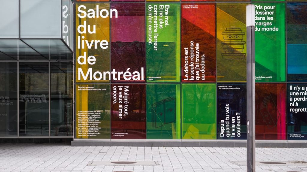 Le salon du livre de Montréal 2020 en virtuel