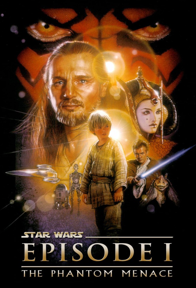 Affiche du film Star Wars: Episode I – La Menace fantôme