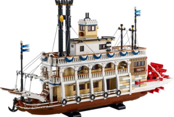 « LEGO River Steamboat 21356 : Une Merveille Flottante à Construire Sans Modération ! »