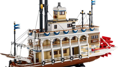 « LEGO River Steamboat 21356 : Une Merveille Flottante à Construire Sans Modération ! »