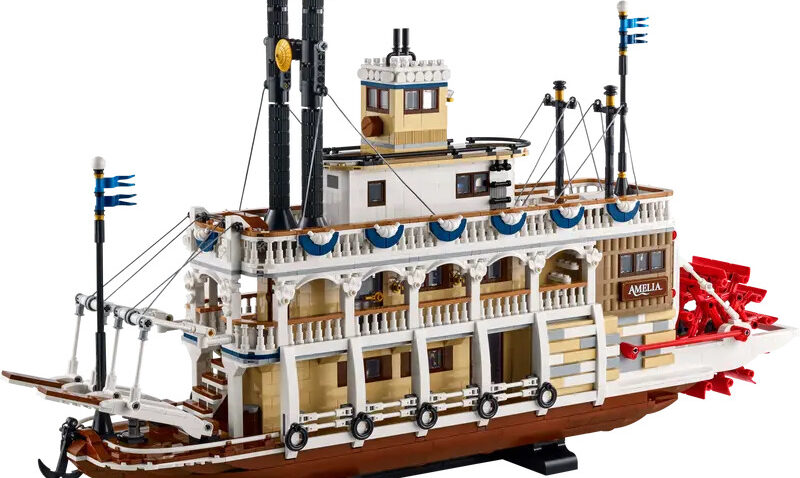 « LEGO River Steamboat 21356 : Une Merveille Flottante à Construire Sans Modération ! »