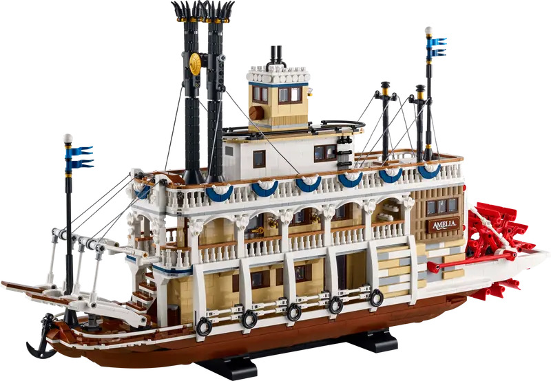 « LEGO River Steamboat 21356 : Une Merveille Flottante à Construire Sans Modération ! » « LEGO River Steamboat 21356 : Une Merveille Flottante à Construire Sans Modération ! »
