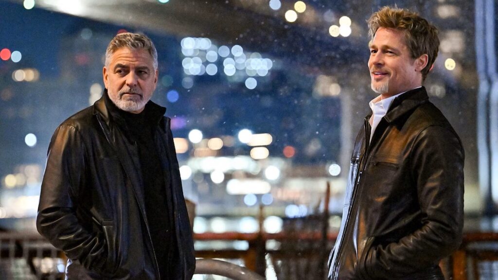 George Clooney et Brad Pitt réunis dans « Wolfs » : un duo de choc pour une nuit de chaos George Clooney et Brad Pitt réunis dans « Wolfs » : un duo de choc pour une nuit de chaos