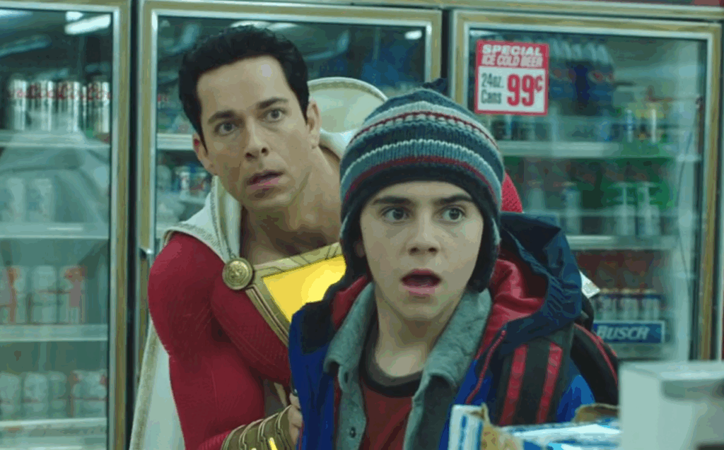Shazam!, Le grand gamin dans le costume : entre cœur d’enfant et effets spéciaux Film Shazam!